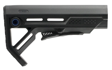 Show details for Strike MOD1 Mil-Spec Black with Blue Accent Synthetic for AR-15, M16 STRIKEESMOD1BKBLU Picture of Strike MOD1 Mil-Spec Black with Blue Accent Synthetic for AR-15, M16 STRIKEESMOD1BKBLU