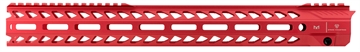 Picture of Strike Strike Rail AR-15 Red Aluminum 17" M-LOK 17RED STRIKERAIL
