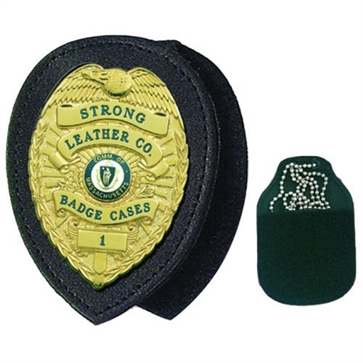 Picture of Strong Leather Company Recessed Badge Clip-On - Large Circle 81140-2172