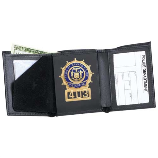 Picture of Strong Leather Company Tri-Fold Badge Wallet - Dress 79800-0552