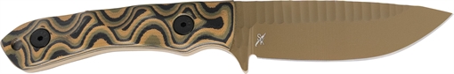 Picture of Stroup Knives GP2 CAMO G10 FDE CER DE GP2-CAMO-FDECER