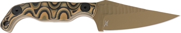Picture of Stroup Knives MINI 1 CAMO G10 FDE CER DE MINI1-CAMO-FDEC