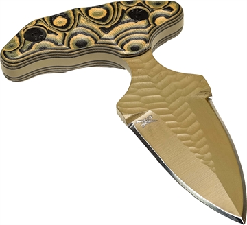 Picture of STROUP KNIVES ST DGR CAMO G10 FDE CER DE SD1-CAMO-FDECER