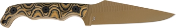Picture of Stroup Knives TU2 CAMO G10 FDE CER DE TU2-CAMO-FDECER
