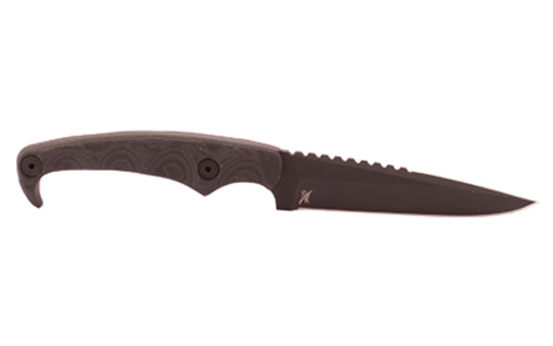 Picture of STROUP MK2, Fixed Blade Knife, 4" Clip Point Blade, 1095 High Carbon Steel, 8" Overall Length, Cerakote Finish, Black, G10 Handle, Includes Sheath MK2-B-G10-BLKCER