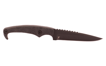 Picture of STROUP MK2, Fixed Blade Knife, 4" Clip Point Blade, 1095 High Carbon Steel, 8" Overall Length, Cerakote Finish, Black, G10 Handle, Includes Sheath MK2-B-G10-BLKCER