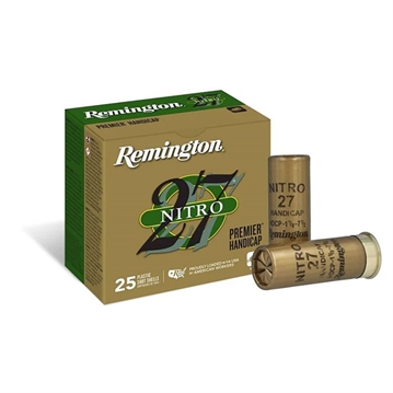 Picture of Remington Ammunition Premier Nitro 27 Handicap 12 Gauge 2.75" 1 oz 7.5 Shot 25 Per Box/ 10 Cs 20227