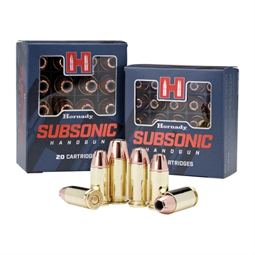 Picture of Hornady Subsonic Handgun 45ACP 230gr Hornady XTP Subsonic 20 Per Box/10 Case 90971