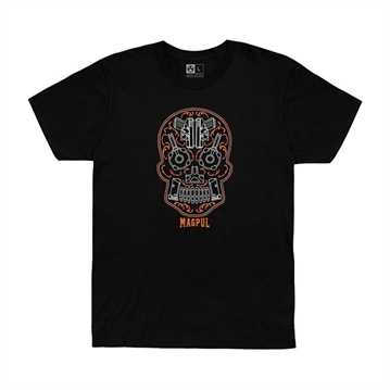 Picture of Magpul SUGAR SKULL BLEND T-SHIRT SM BLK MAG1217-001-S