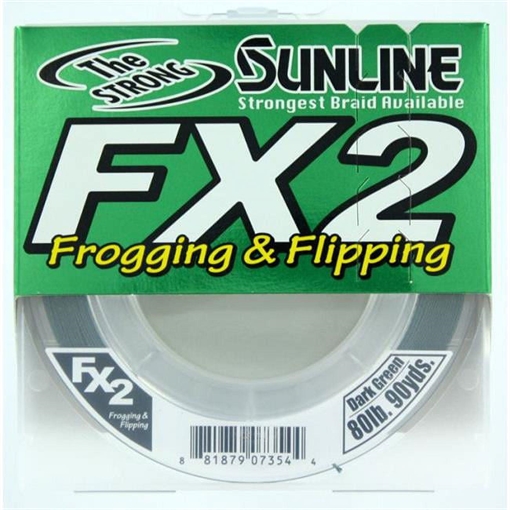 Picture of SUNLINE BRAID 90 YD DARK GREEN 80 LB. 63039844