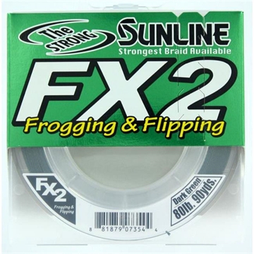 Picture of SUNLINE BRAID 90 YD DARK GREEN 80 LB. 63039844