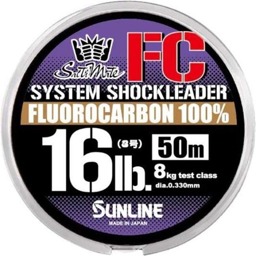 Picture of SUNLINE SYSTEM SHOCK LEADER FC 54 YD 35 LB. CLEAR 60074660