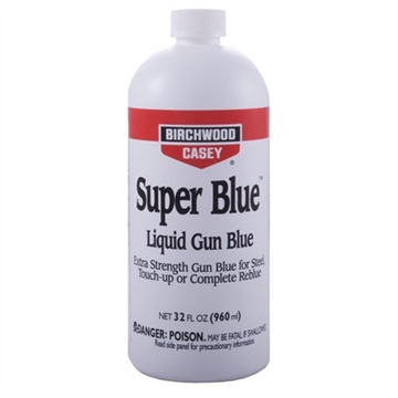 Picture of B/C SUPER BLUE LIQUID GUN BLUE 32 OZ ( QUART ) 6 PER CASE 13432 BC-13432