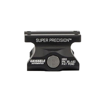 Picture of Geissele Automatics Super Precision, Mount, Fits Trijicon MRO, Lower 1/3 Co-Witness, Black 05-470B
