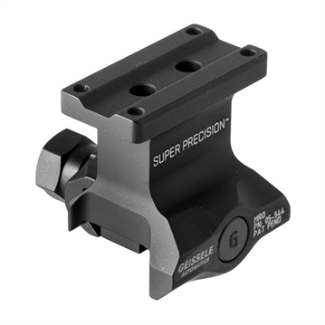 Picture of Geissele Automatics HIGH OPTIC MOUNT 1.93'' FOR TRIJICON MRO MATTE BLACK 05-544B