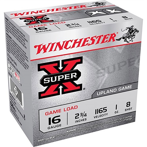 Picture of SUPER-X 16 GAUGE 2-3/4'' #6/#8 SHOT SHOTGUN AMMO 105054190 -
