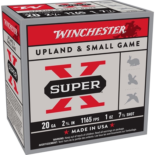 Picture of SUPER-X 20 GAUGE 2-3/4'' #7.5 SHOT SHOTGUN AMMO 105054044 -
