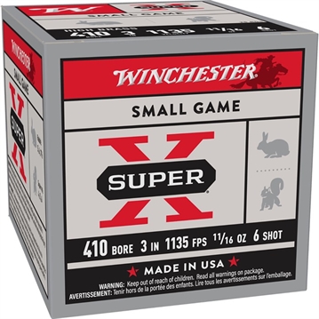 Picture of SUPER-X 410 BORE 3'' #4/6 SHOT SHOTGUN AMMO 105054195 -