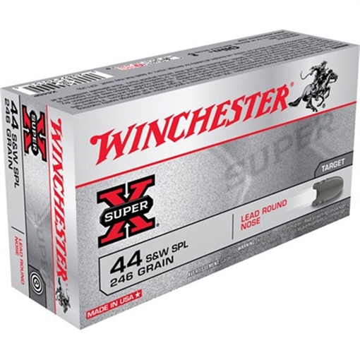 Picture of Winchester 44 SPECIAL 246GR LEAD ROUND NOSE 50/BOX X44SP