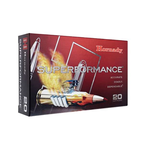 Picture of HORNADY SUPERFORMANCE AMO 223 REM 55GR CX SPF 20RD (10 BOX CASE) 832744