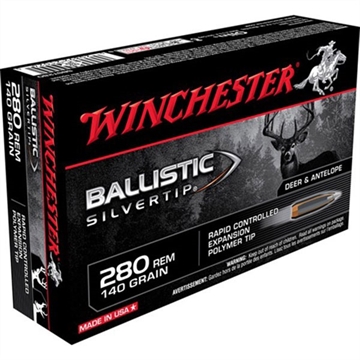 Picture of Winchester 280 REMINGTON 140GR BALLISTIC SILVERTIP 20/BOX SBST280