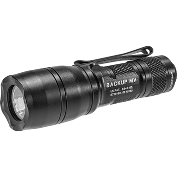 Picture of Surefire DUAL-OUTPUT LED FLASHLIGHT W/MAXVISION 400LUM ALUMINUM BLK E1B-MV