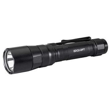 Picture of SUREFIRE EDC DUAL FUEL TURBO 18650/CR123A BLACK HARD ANODIZED EDC2DFTBK