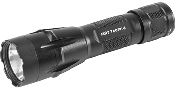 Picture of SureFire Fury Dual Fuel Tactical Black Anodized 1,100/1,500 Lumens White LED FURYDFT