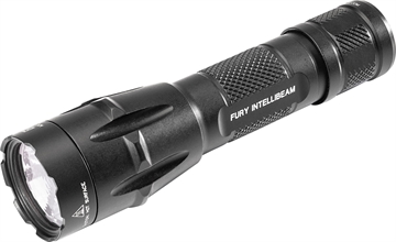 Picture of SureFire Fury Intellibeam Dual Fuel Black Anodized 15-1,500 Lumens White LED FURYIBDF