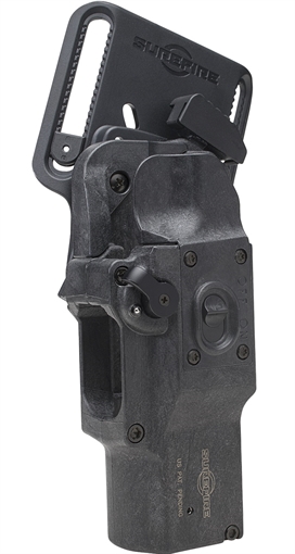 Picture of SureFire Masterfire Rapid Deploy OWB Black Polymer Belt Right Hand HD1RPRO