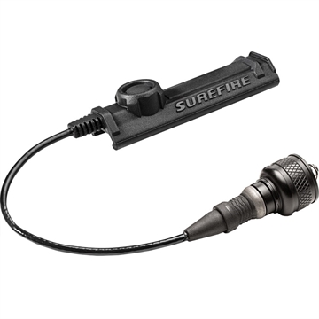 Picture of Surefire Replacement Rear Cap Assembly, Fits M6XX Scoutlight Series, Includes SR07 Rail Mount Tape Switch, Black Finish UE-SR07-BK UESR07BK