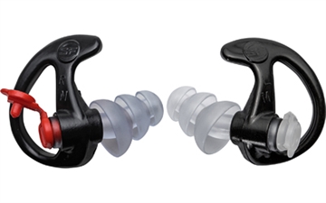 Picture of SUREFIRE SONIC DEFENDER MEDIUM BLACK 25 - PACK EARPRO HEARING PROTECTION EP4-BK-MPR-BULK