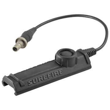 Picture of Surefire Remote Dual Switch for Weaponlights, 7" Cable, Fits Millennium Universal, Classic Universal, Scout Light, and X-Series, Momentary-On Pressure Pad and Constant-On Press Switch, Black SR07