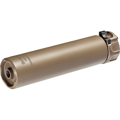 Picture of Surefire 2nd Gen SOCOM Rifle Suppressor, RC2, 5.56MM, Dark Earth Finish, End Mount Fast Attach SOCOM556-RC2-DE