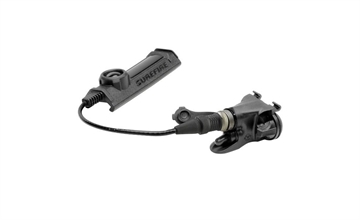 Picture of Surefire Remote Dual Switch for Weaponlights, 7" Cable, Fits X-Series, Momentary-On Pressure Pad and Constant-On Press Switch, Black XT07