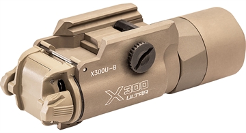 Picture of Surefire X300U-B Ultra-High-Output LED Handgun Weapon Light 1000 Lumens Tan X300U-B-TN X300UBTN
