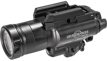 Picture of SureFire X400UH-A-GN Ultra Masterfire Black Anodized 1000 Lumens White LED/Green Laser X400UHAGN
