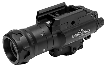 Picture of SureFire X400VH MasterFire Black Anodized 350 Lumens White LED/Infrared Laser/Infrared Illuminator X400VHBIRC