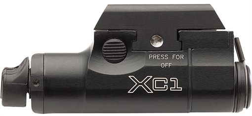 Picture of Surefire XC1 Compact Pistol Light, 300 Lumens, Matte Finish, Black, Includes 1x AAA Rechargeable NiMH Battery XC1-C XC1C