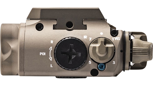 Picture of SUREFIRE - WEAPONLIGHT PISTOL/CARBINE 400 LUMEN WHITE LIGHT / MAXVISION IR GREEN LASER - BLACK XLV2-IRC XVL2TNIRC