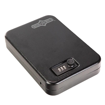 Picture of Surelock Safe Nighthawk 11.5" Mobile Lock Box Safe Combination Lock Black VX 3418942