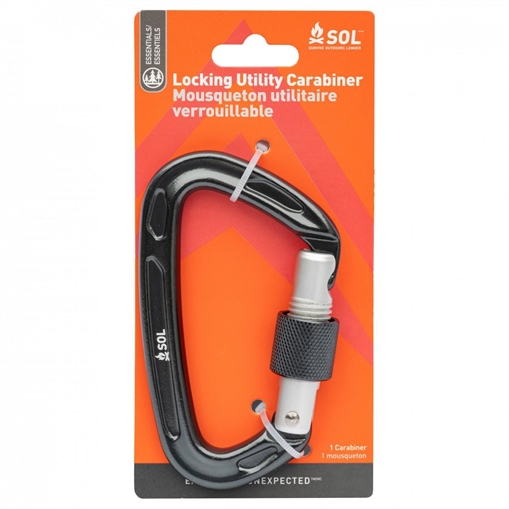 Picture of Survive Outdoors Longer Locking Utility Carabiner 10 cm 0140-0036