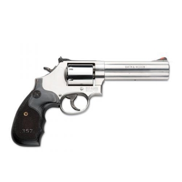 Picture of S&W 3-5-7 Magnum Series 686 Plus Handgun .357 Mag 7rd Capacity 5" Barrel Stainless Finish-DEMO 150854U