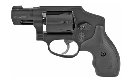 Picture of Smith & Wesson Model 351 C, Double Action Only, Metal Frame Revolver, J-Frame, 22 WMR, 1.875" Barrel, Aluminum Alloy, Matte Finish, Black, Rubber Grips, Fixed Sights, 7 Rounds, No Internal Lock 103351