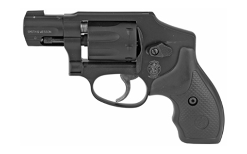 Picture of Smith & Wesson Model 43 C, Double Action Only, Metal Frame Revolver, J-Frame, 22LR, 1.875" Barrel, Alloy Frame, PVD Finish, Black, Rubber Grips, Fixed Sights, 8 Rounds, No Internal Lock 103043