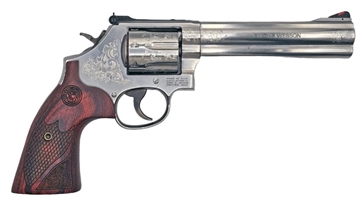 Picture of SMITH AND WESSON 686+ DLX 357 6'' ENGRAVED 7 150712-03