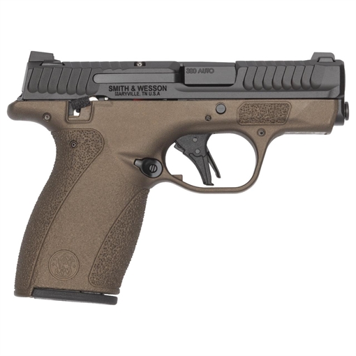 Picture of S&W Bodyguard 2.0 Midnight Bronze Carry Comp Handgun .380 Auto 10rd Magazines(2) 2.75? Ported Barrel Chamber Indicator Manual Safety CA Compliant 14888