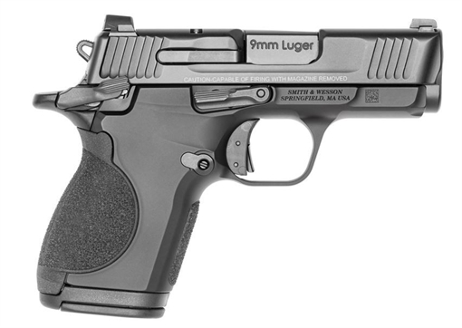 Picture of S&W CSX Handgun 9mm Luger 10&12rd Magazines 3.1" Barrel Thumb Safety Black 12615