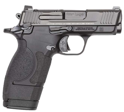 Picture of Smith & Wesson CSX E-Series, Semi-automatic, Single Action Only, Micro Compact Pistol, 9MM, 3.1" Barrel, Armornite Finish, Black, Optic Ready Slide, Aluminum Frame, Manual Safety, 3 Dot Sights, 3 Magazines, (1)-17 Round, (1)-15 Round & (1)-12 Round 13897
