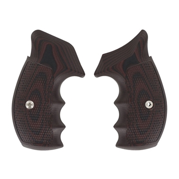Picture of Vz Grips S&W K/L FRAME TAC DIAMOND, ROUND BUTT, BLACK CHERRY KLF-TD-C-RB